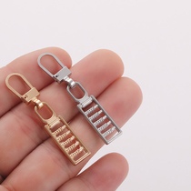 Removable metal zipper head down jacket clothes luggage pull-down accessories replacement quilt cover shoes small hole pull-out head