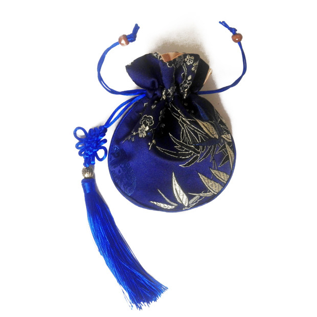 【富贵】束口袋荷包刺绣香包空袋香囊手腕手机包迷你零钱包小手包