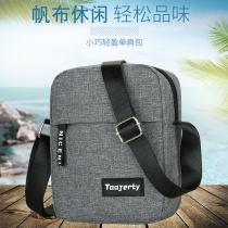 New mens crossbody bag mens bag small bag shoulder bag diagonal backpack leisure wallet multifunctional business bag