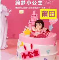 Putian to Yangfang cake Putian to Yangfang birthday egg cartoon cake Putian exclusive to Princess Leia