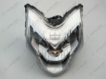 Suitable for Fenghao motorcycle FH150-9 storm eye FH190R headlight guard plate Head cover upper cover deflector