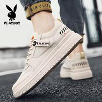 Floral Playboy mens shoes Summer 2022 New low Help small white shoes Trend 100 hitch casual board shoe boomer shoes