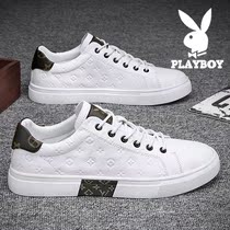Playboy European mens shoes spring 2022 new trendy mens casual white skate shoes