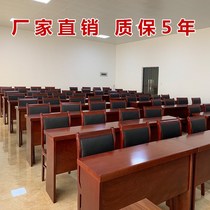 Conference room table and chair double meeting Training Table 1 2 m long table paint wood skinboard long table strip table and chair combination