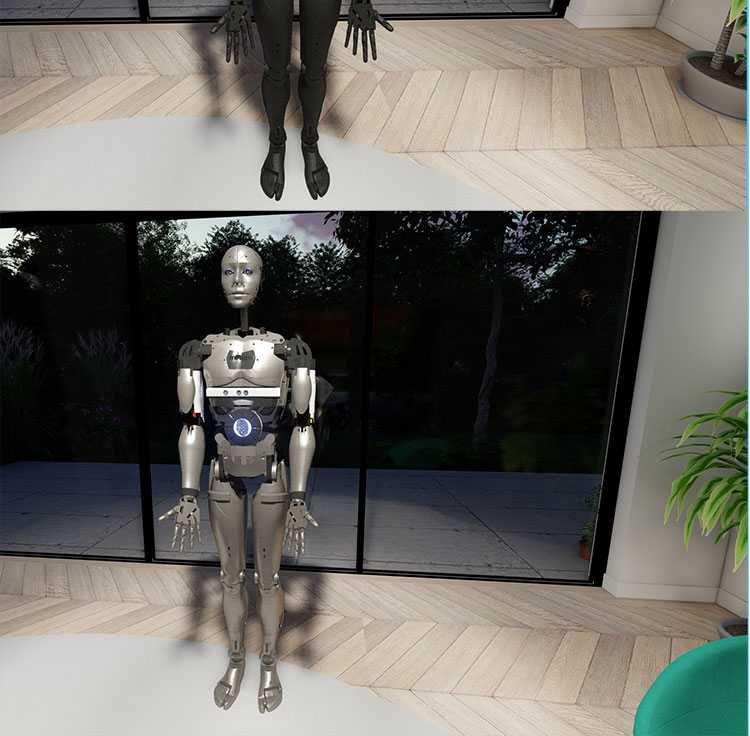 组装diy大型扫地傻强智能人形机器人inmoov完整3d模型打印stl档案