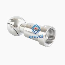 Dishwasher rotatable high pressure nozzle Cip stainless steel cleaning ball Internal threaded rotating cleaning ball