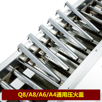 Thick mountain black King Kong barbecue grill gas pressure fire cover