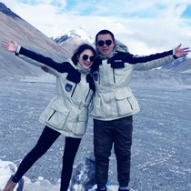 Northeast China Harbin Xuxiang Equipment Winter Assault Clothing Women Tide Card Korea Three-in-one Detachable Male Waterproof Ski Suit