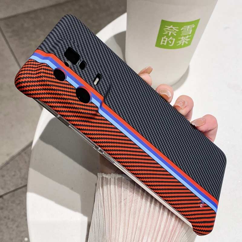 Ultra-running collage carbon fiber vein Applicable Xiaomi 14 phone shell xiaomi14pro No rims Half bag mi13 Protective sleeves New business 13Ultra Advanced senses 13pro Genesis