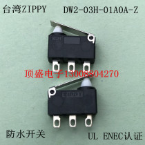 Waterproof micro switch limit switch Taiwan ZIPPY switch with handle 3A waterproof switch charging gun switch DW2