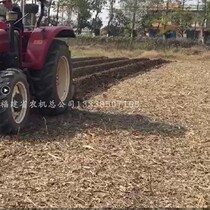 Ridge hoisting machine Stubble rotary tiller ridge hoisting and trenching all-in-one machine Tobacco berry special ridge hoisting machine trenching machine