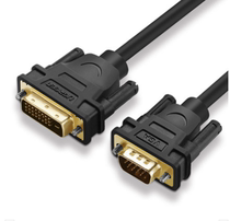 Green link MM118 dvi to VGA line 24 1 DVI to VGA line DVI-D to VGA adapter line 1 5m