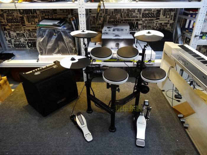 罗兰rolandtd4kptd4kp便携可折叠电鼓电子鼓架子鼓爵士鼓