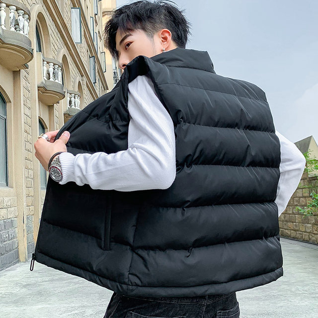 Jacket shoulder heavy sleeveless vest in autumn and winter Jacket shoulder heavy sleeveless vest in autumn and winter