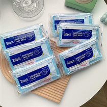 Stocking goods to be ready just need to be strong and constantly thickened multi-layer non-leaking disposable masks 10 sets