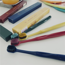 This beauty value I love soft capillary bamboo charcoal fiber toothbrush
