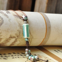 Jingdezhen Ceramic Accessories National Fengoriginal Necklace Kin Turns Bed Sweater Chain Rope Adjustable