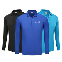 Long sleeve autumn work clothes custom printed logo supermarket staff work clothes autumn and winter clothes coat men polo shirt work clothes