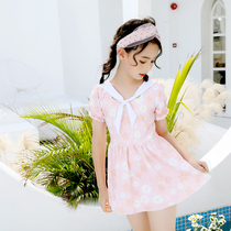 New Childrens Swimsuit Couple Dress Ocean Girl Girl Princess Middle Childrens Swimsuit Beach Swimsuit