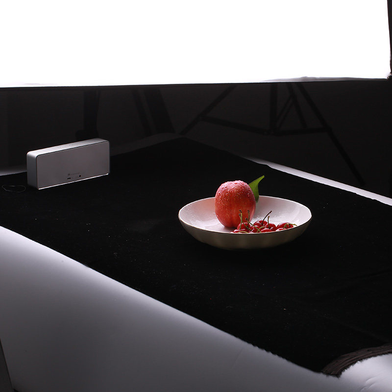 鑫威森黑色吸光布摄影植绒布背景布不反光不透光摄影影棚道具