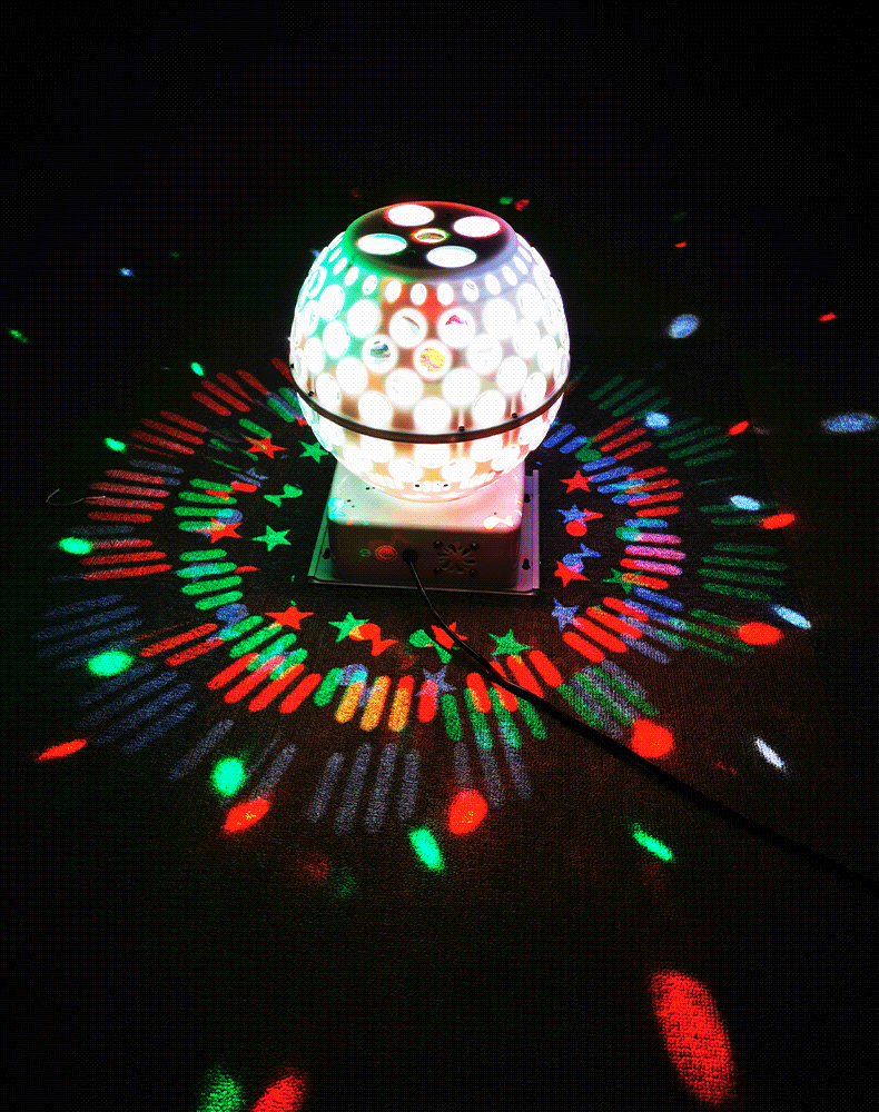 ktv闪光灯笼球激光灯房间酒吧dj激光镭射声控魔球灯夜店蹦迪灯爆