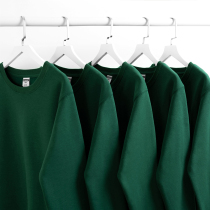 400g heavy lbs cold tone forest green cover headwear plus a thick solid pure color Nets for casual undershirt male and female