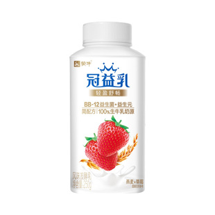 【胡可推荐】蒙牛冠益乳黄桃草莓核桃低温酸奶利乐冠250g*15瓶