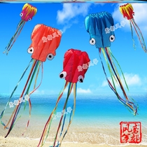 Kite 2022 New Stunt Kite New net Red no bones Octopus Solid Balloons Large personality to look good