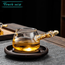 Touch Miss Glass Road cup tea leak set side bar Gong Road cup thickened heat-resistant male Cup Tea Sea tea separation device