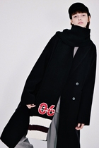 NEATO backlight women 2021 Spring New Street Korean solid color long slim slim slim hairy coat