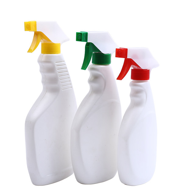 Alcohol spray bottle disinfectant water disinfection special 500ml flat bottle spray watering flowers plastic bottle home cleaning bottle spray