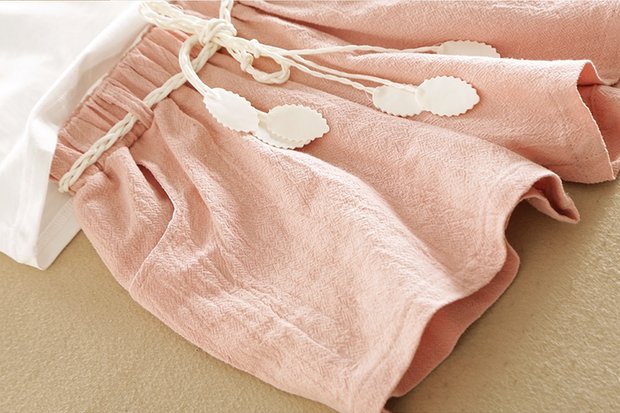 女童时尚套装中大童短袖宽松版两件套潮韩版儿