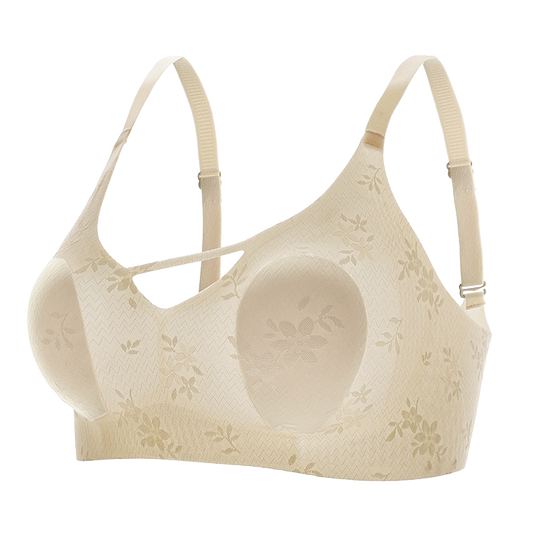 Ultra-thin style ~ Ice silk strapless underwear for women's rabbit ear cup without marks showing small breasts without steel rings and anti-exposure lift bra summer
Ultra-thin style ~ Ice silk strapless underwear for women's rabbit ear cup without marks showing small breasts without steel rings and anti-exposure lift bra summer