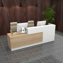 Milk Tea Bar Counter-Cabinet Integrated Storefront Cashier Desk Beauty Salon Bar Desk Phone Maintenance Counter Front Desk Reception Desk