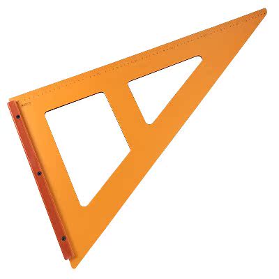 一折木工角尺 大三角尺_家用尼龙电木木工三角板三角尺大号装修高精度