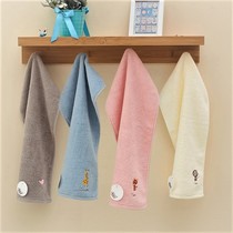 Small towel washed face special pure cotton children wash towel female boy girl girl Home Soft and cute rectangular full cotton