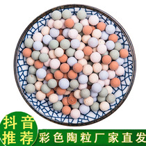 Medieval color ceramsite nourishing flower special flower pot clay grain multi-meat gardening large dust-proof and splash-proof water filtration