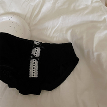 A mouthful of Cake ~ sweet Japanese no trace girl bow underwear cotton crotch low waist breifs