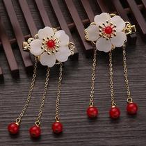 Hanfu headdress female ancient style tassel Super fairy short hair ancient costume ancient style cos hairclip tassel retro hair hairpin ancient