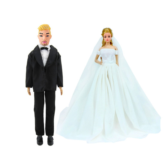 6-point Bapi doll clothes wedding suit set wedding high-end wedding veil doll accessories collection toys
6-point Bapi doll clothes wedding suit set wedding high-end wedding veil doll accessories collection toys