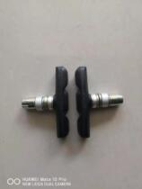 Mountain bike bicycle wear-resistant rubber silent brake leather folding car V Brake brake pad accessories