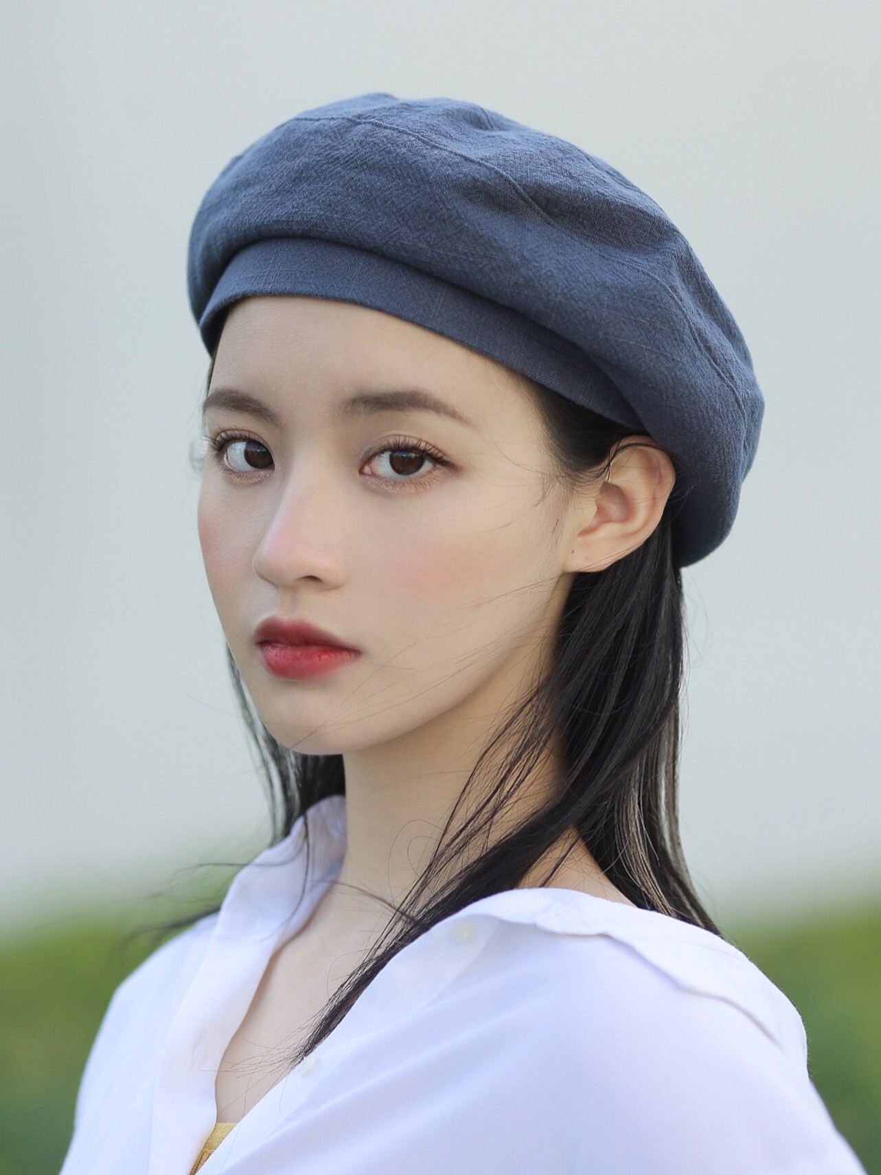 甜美可爱日系女款画家帽