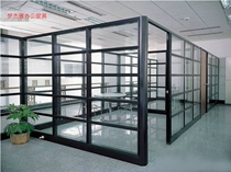 High partition partition wall sound insulation screen compartment tempered glass with 100-page partition wall 80 home installation