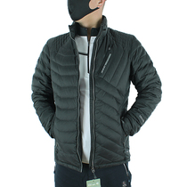 Korea windproof and waterproof warm upright collar down jacket for mens outdoor climbing suit Leisure short jacket mens body light