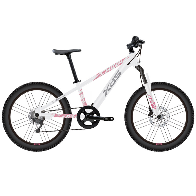 喜德盛青少年自行车小王子禧玛诺7速中国风24寸铝合金内走线车架