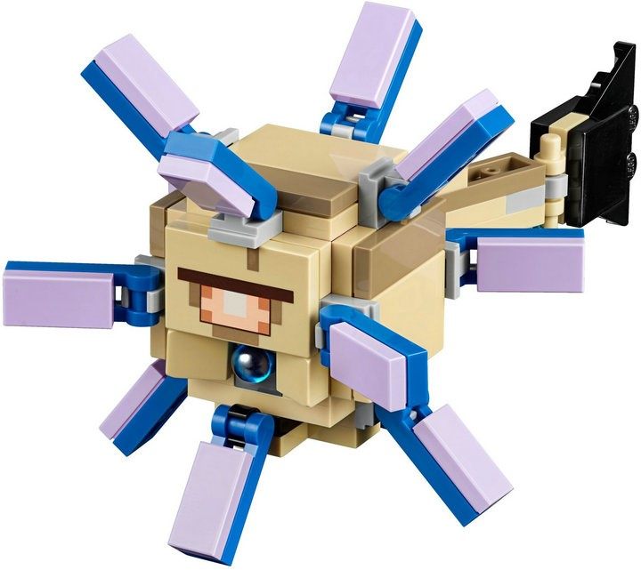 2017现货新品 lego乐高 我的世界小人仔 海底神殿 21136 积木玩具