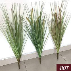 Simulated flower setaria, dried flowers, reeds, rice, natural wheat ears, bunch shooting props, home decoration flower arrangements