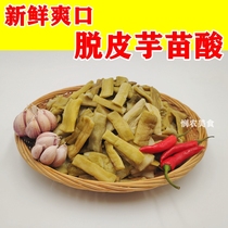 Taro miao sour pickled sour taro Miao Lingshan specialty taro Wo dried fresh Guangxi Hengxian homemade Bobai taro miao sour and spicy farm