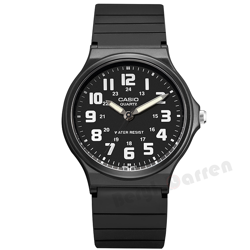 casio casio watch simple waterproof fashion youth sports watch men's watch student watch mw-240-1b