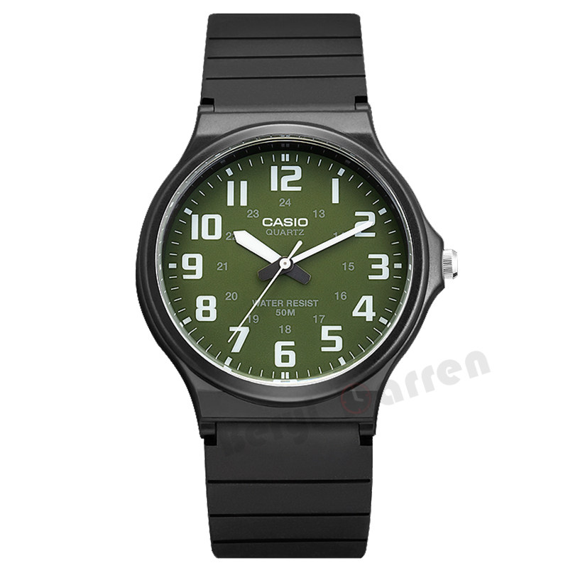 casio casio watch simple waterproof fashion youth sports watch men's watch student watch mw-240-1b